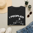T-Shirt — 'I Peopled Enough Today' Tired Cat Graphic Tee (Tired jokes)