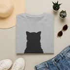 T-Shirt — 'Emotionally Unavailable' Tired Cat Graphic Tee (Tired jokes)