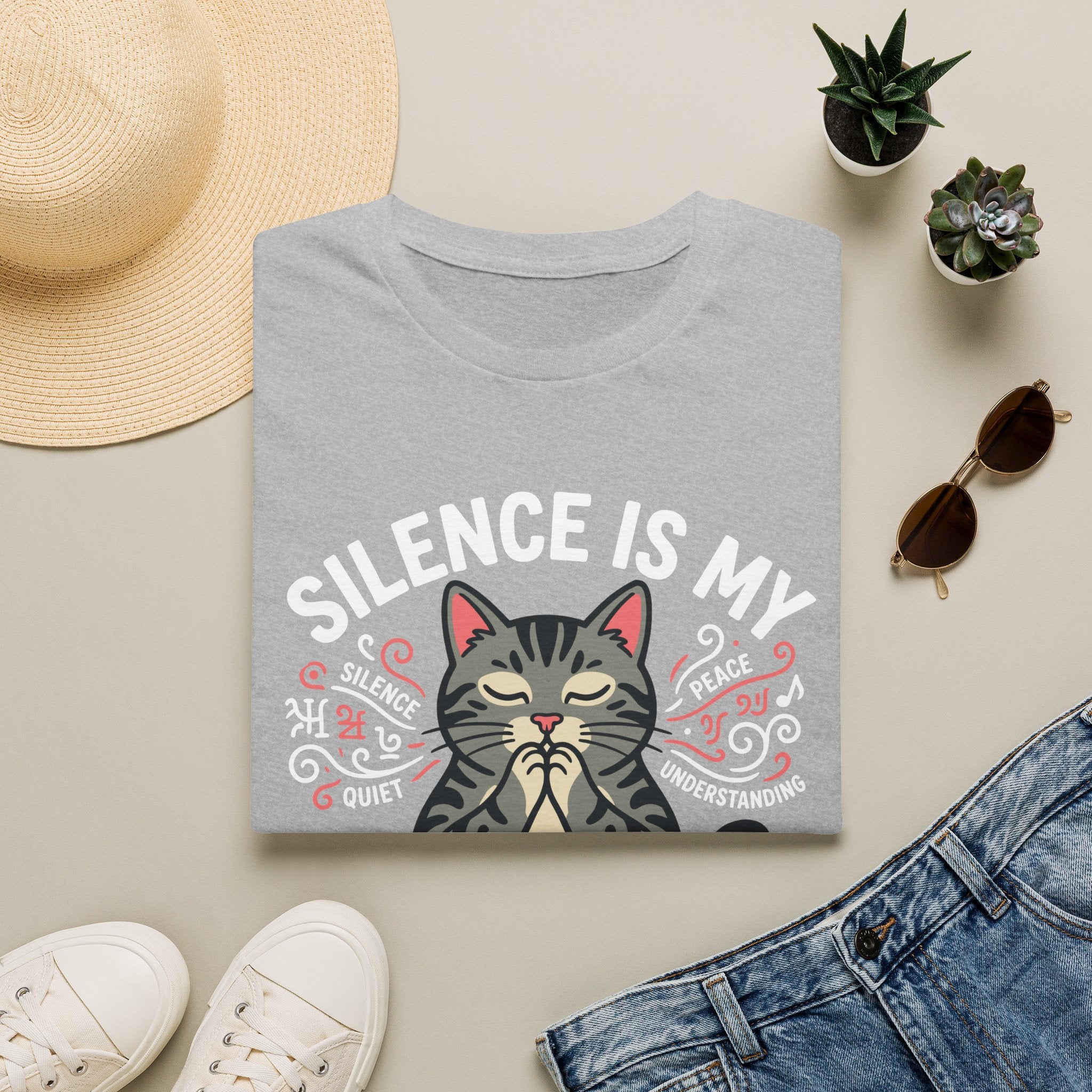 Silence is my love language T-Shirt
