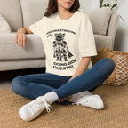 T-Shirt — 'PROCRASTINATING NO...DOING SIDE QUESTS!' Tired Cat Graphic Tee (Tired jokes)