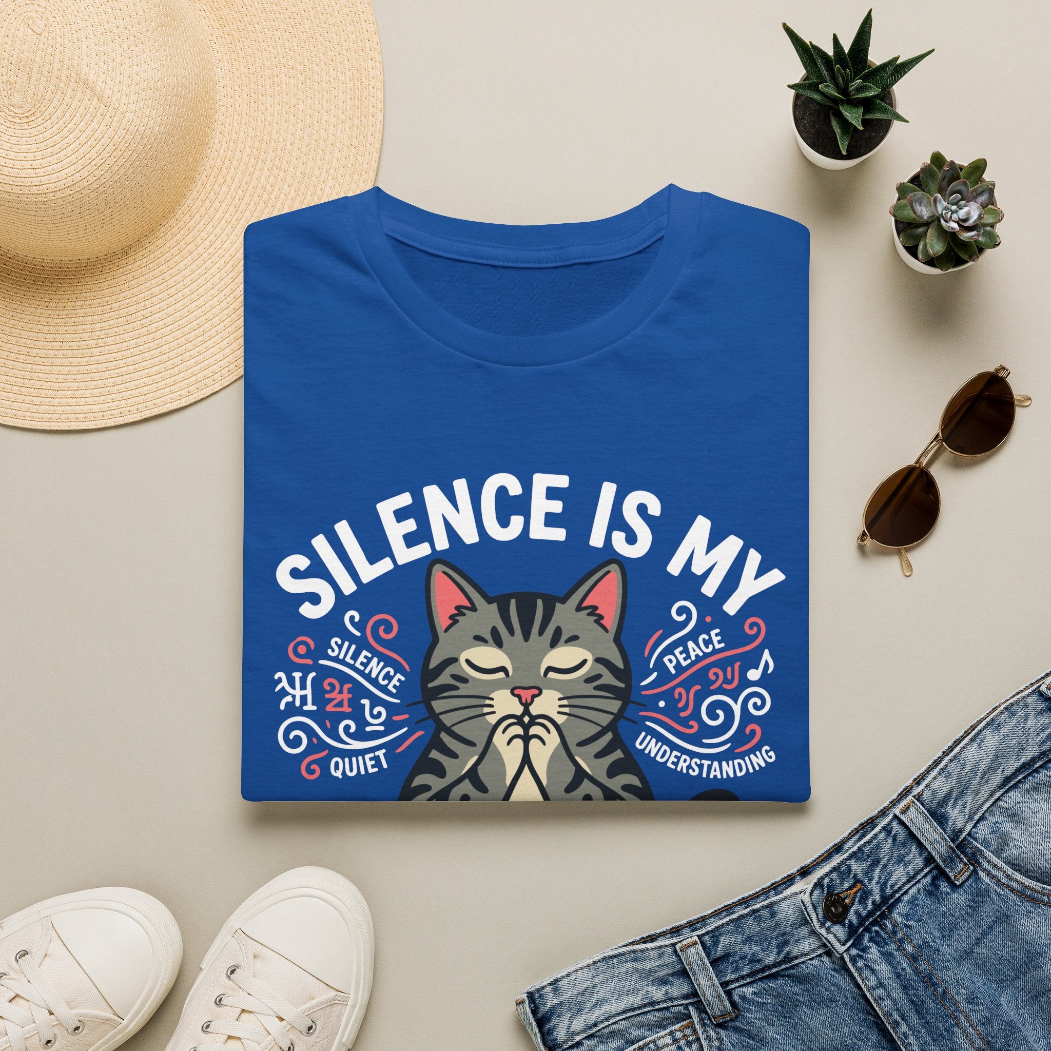 Silence is my love language T-Shirt
