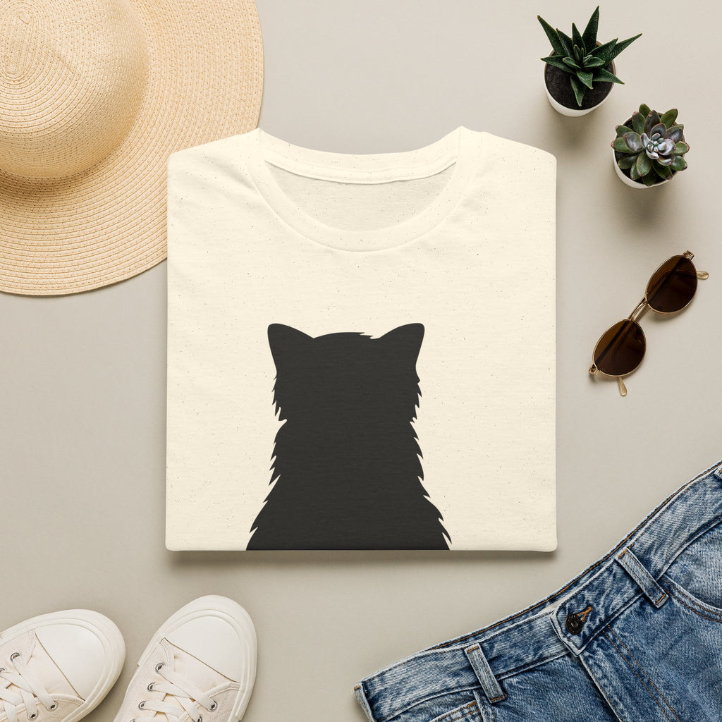 T-Shirt — 'Emotionally Unavailable' Tired Cat Graphic Tee (Tired jokes)