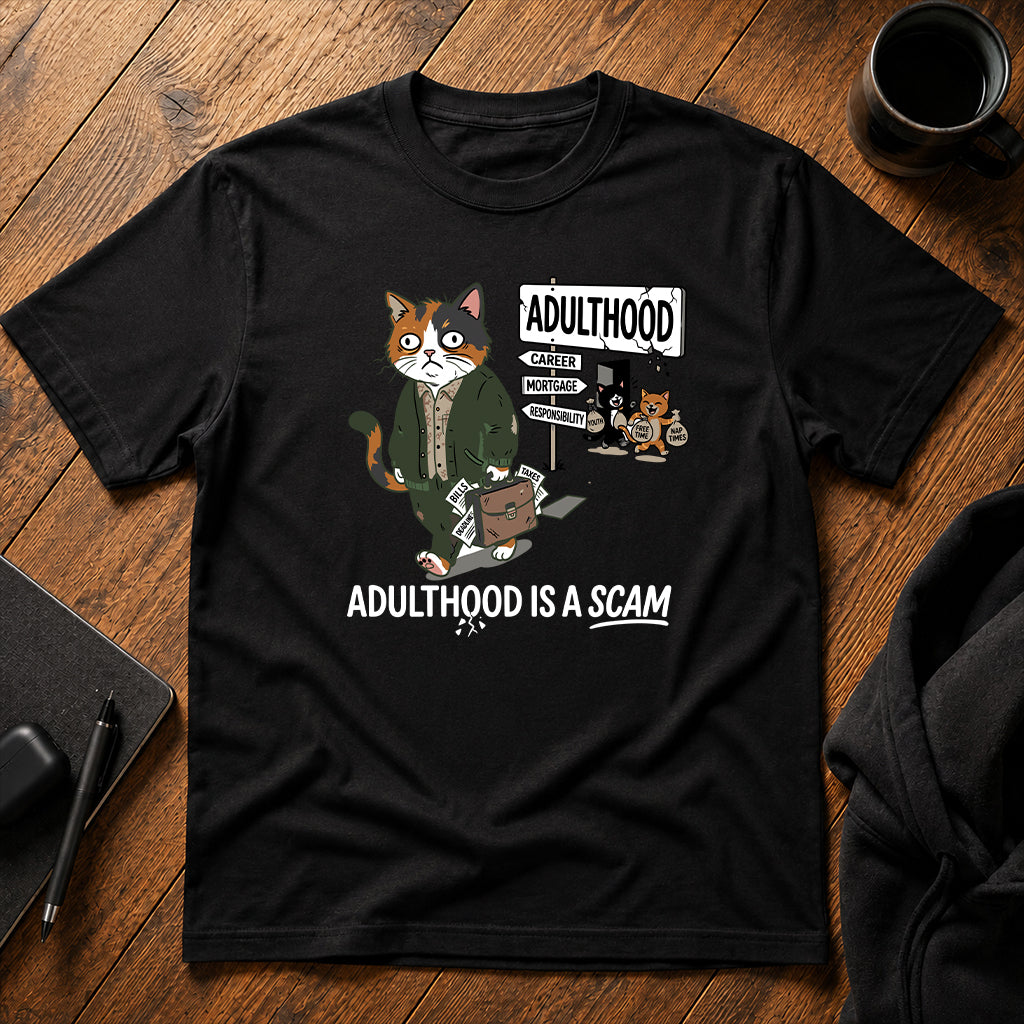 Adulthood is a scam T-Shirt