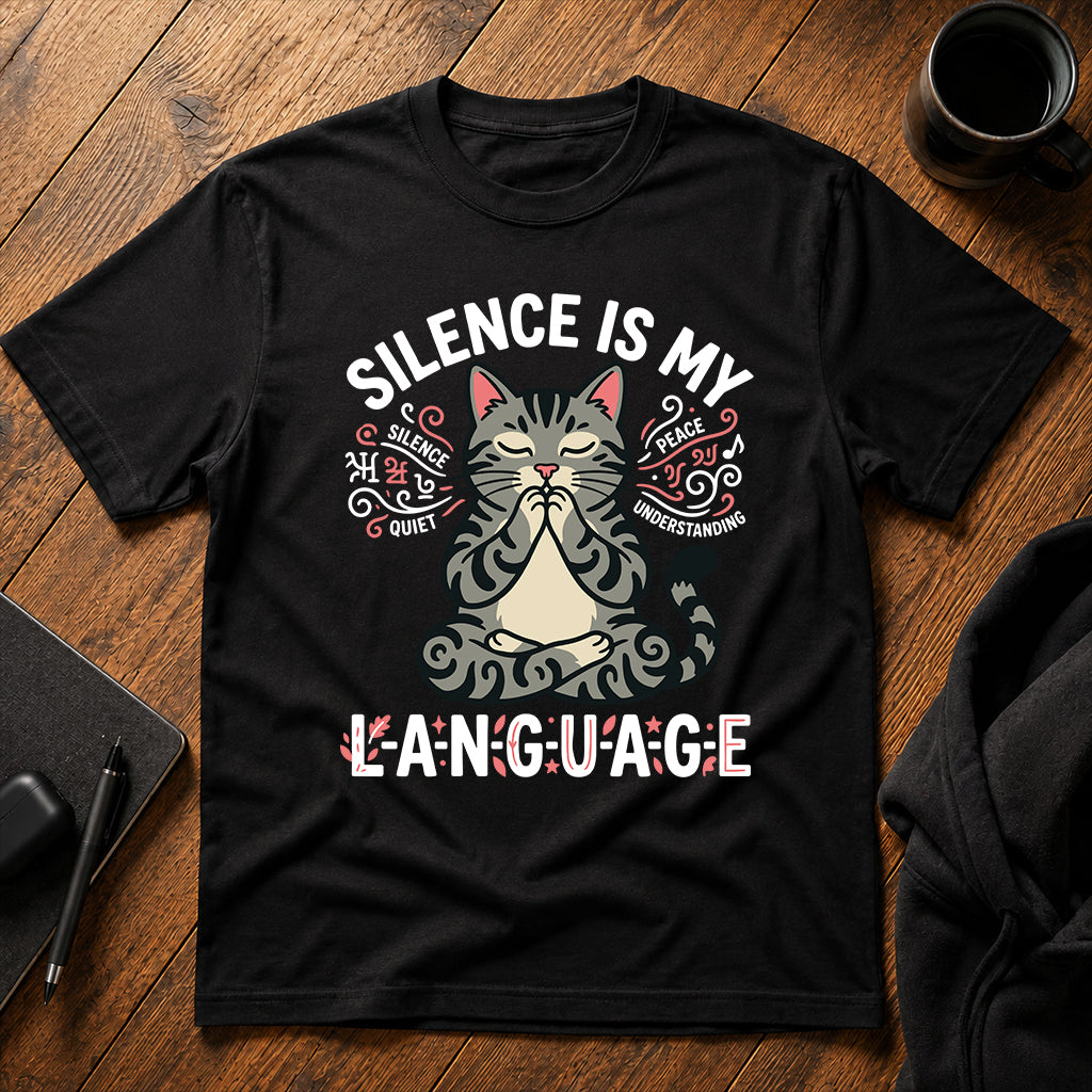 Silence is my love language T-Shirt