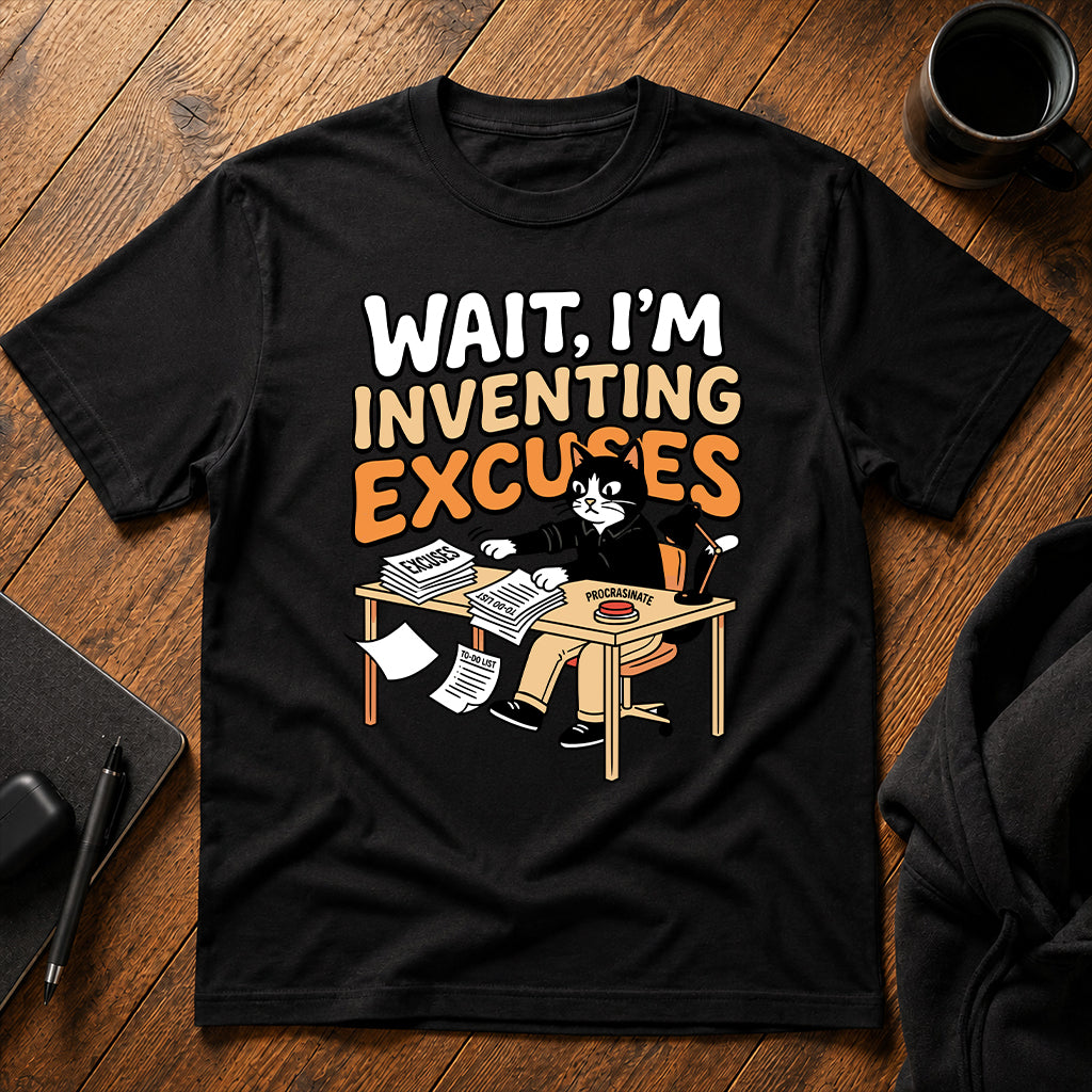 Wait I'm inventing excuses T-Shirt