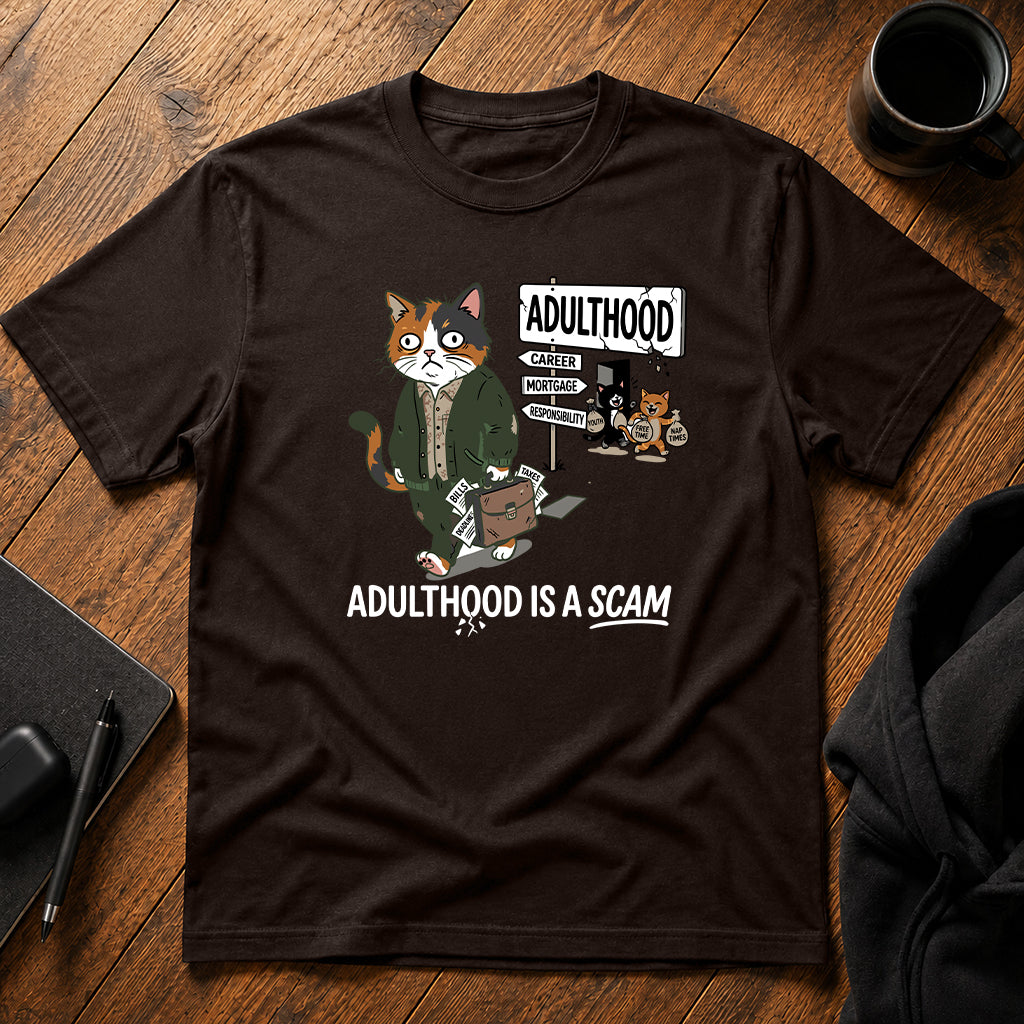 Adulthood is a scam T-Shirt