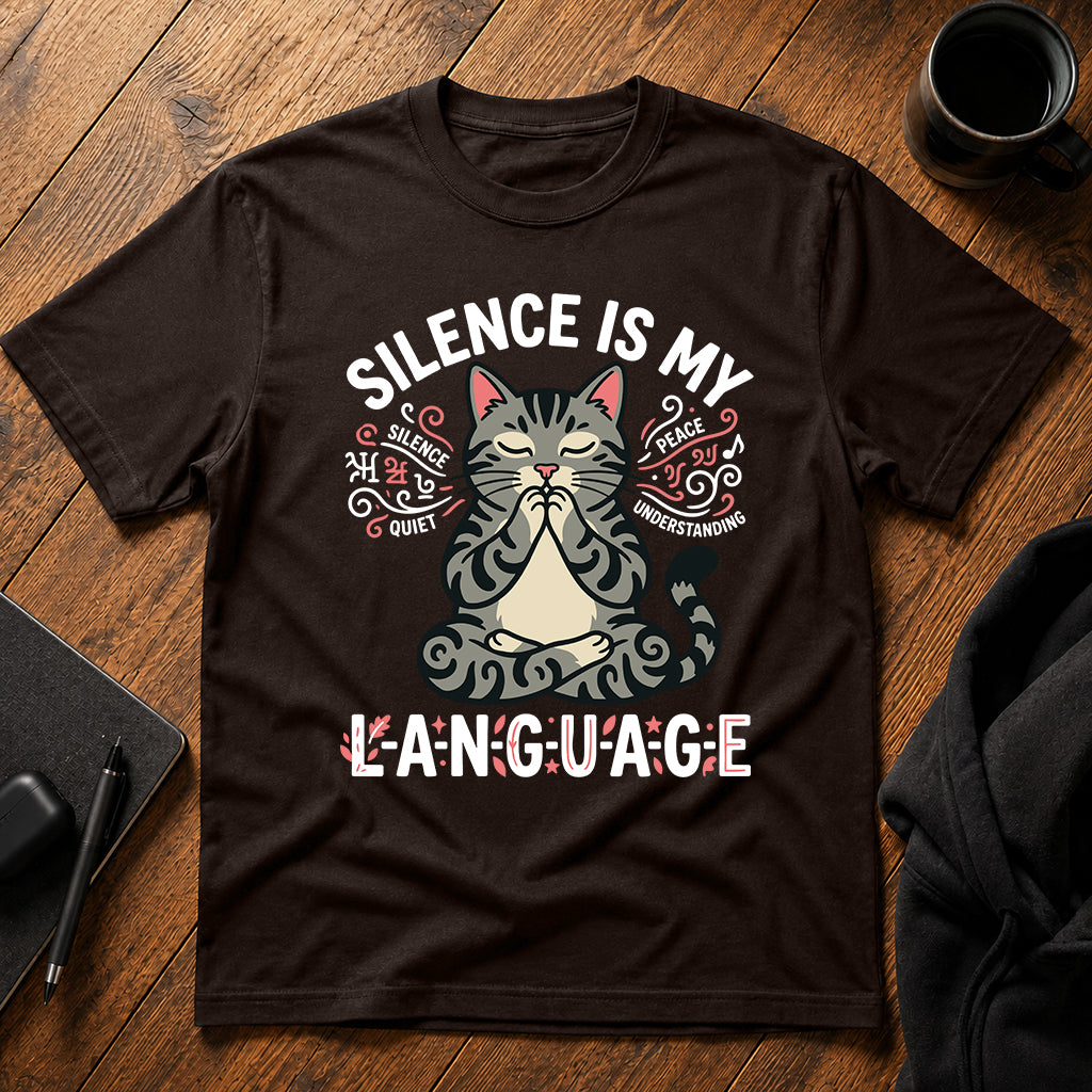 Silence is my love language T-Shirt