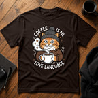 Coffee is my love language T-Shirt