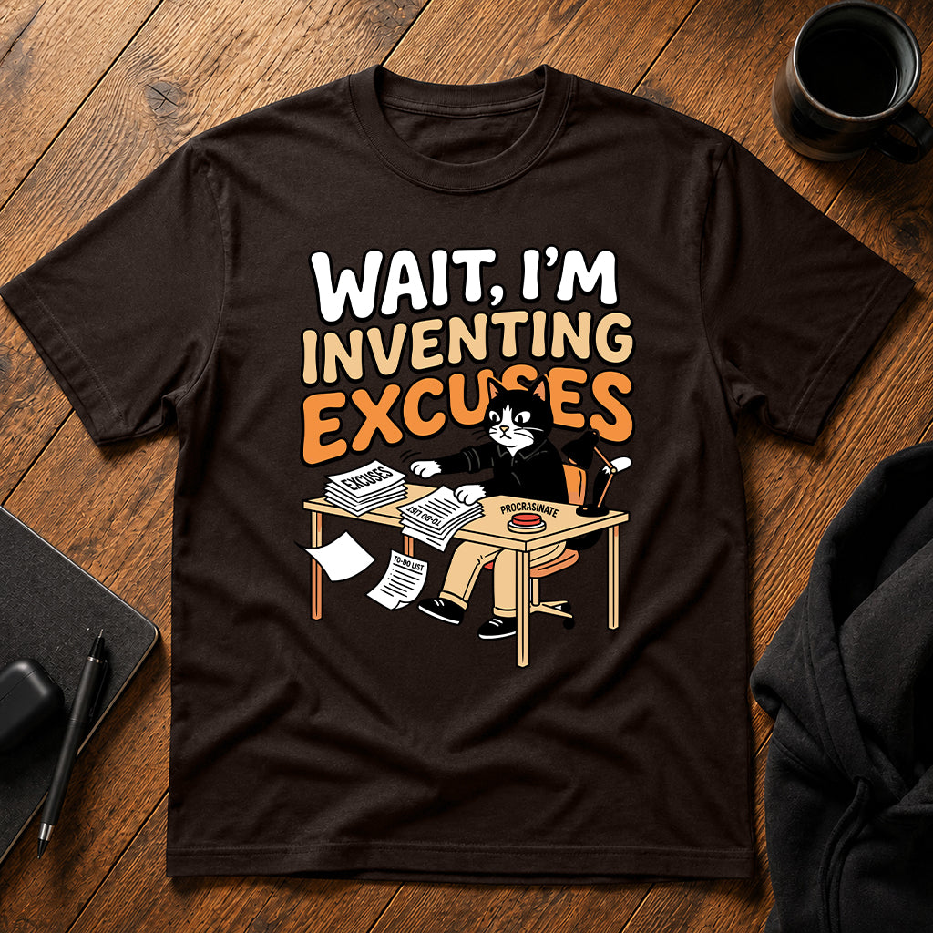 Wait I'm inventing excuses T-Shirt