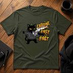 Caffeine first T-Shirt