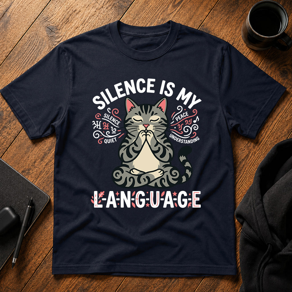 Silence is my love language T-Shirt
