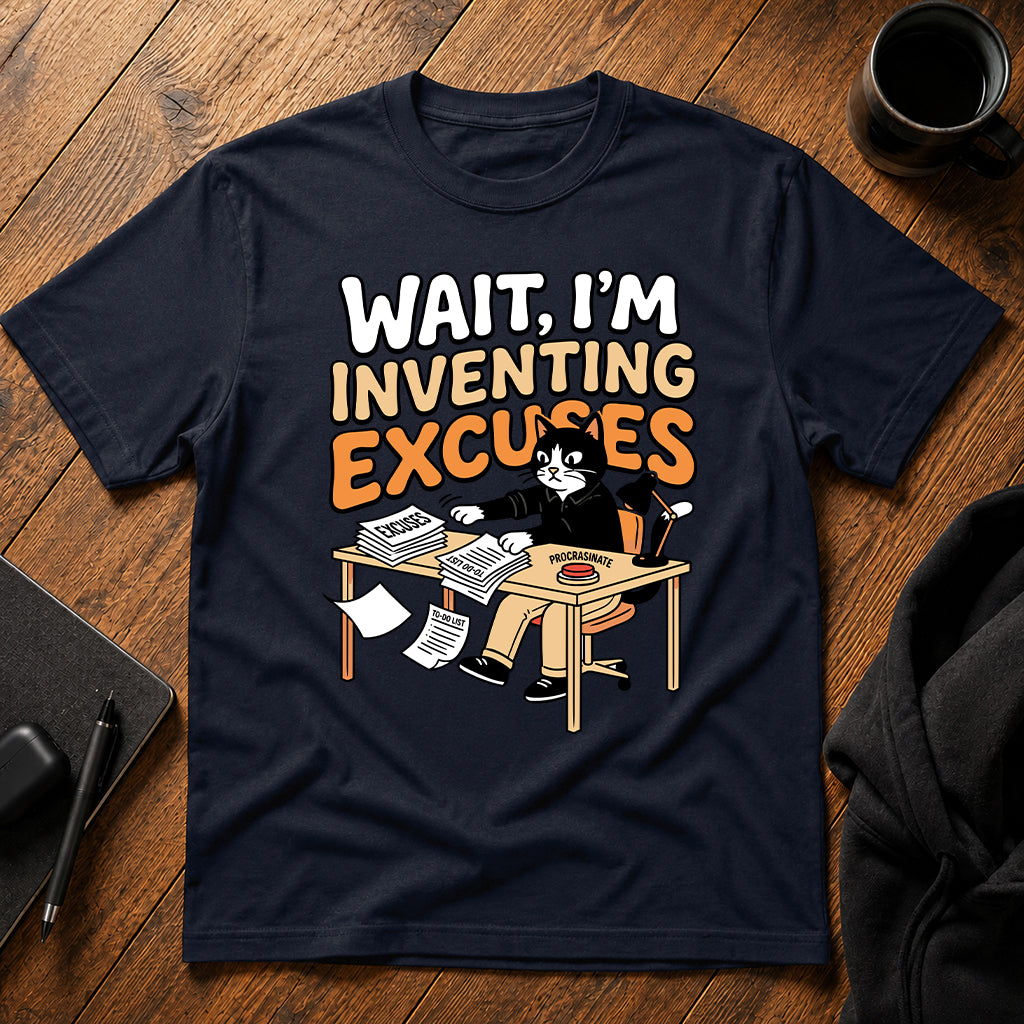 Wait I'm inventing excuses T-Shirt