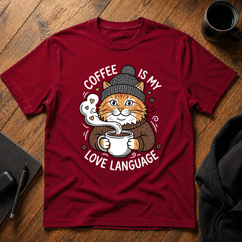 Coffee is my love language T-Shirt