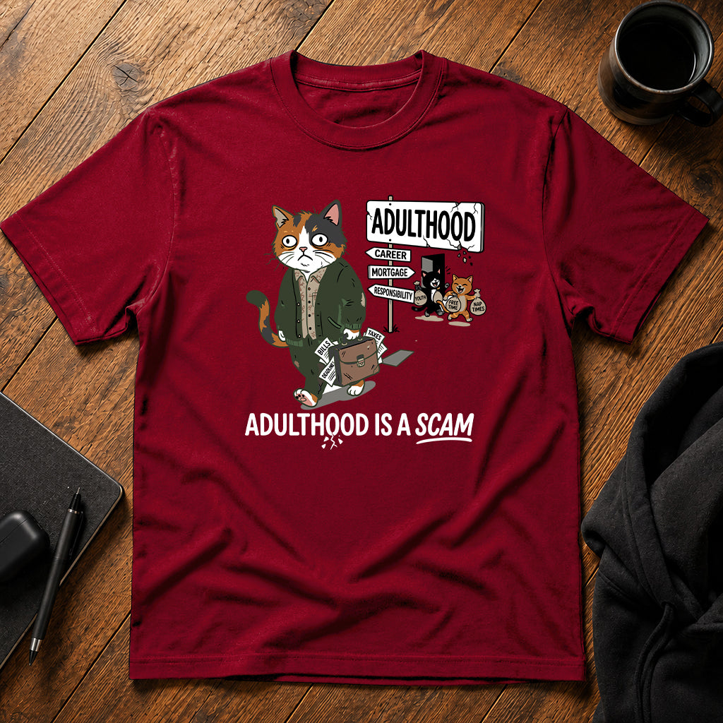 Adulthood is a scam T-Shirt