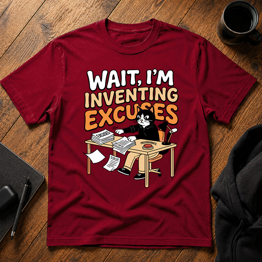 Wait I'm inventing excuses T-Shirt